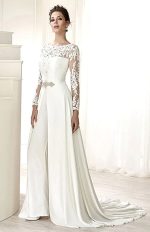 combinaison mariage élégante