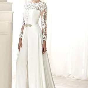 combinaison mariage élégante