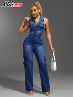 combinaison femme jean