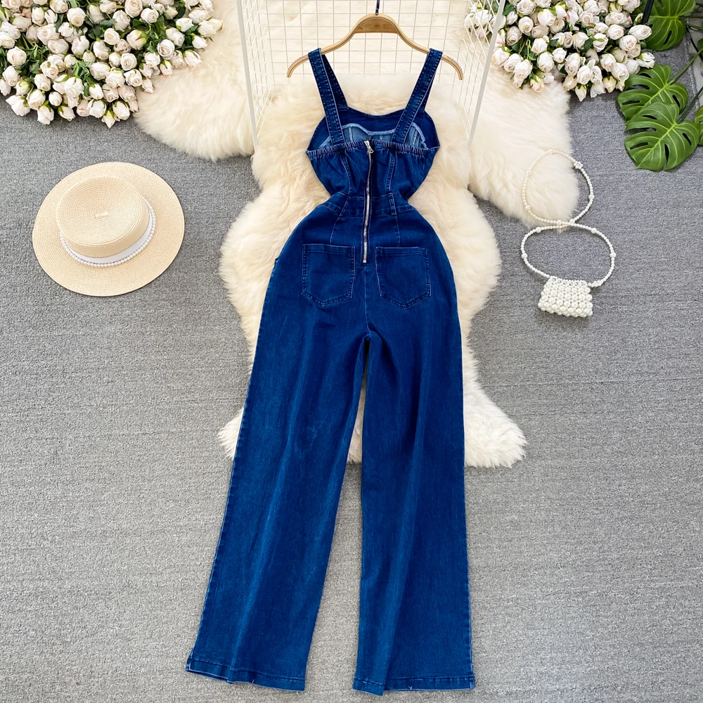tenue élégante en denim