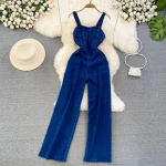 combinaison Jean femme denim