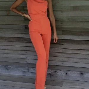 combinaison femme élégante en polyester