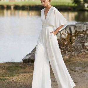 combinaison fluide blanche