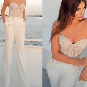 combinaison bustier femme