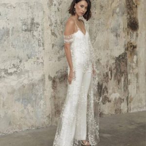combinaison cape mariage