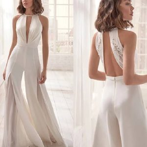 combinaison mariage élégante