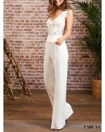combinaison mariage élégante