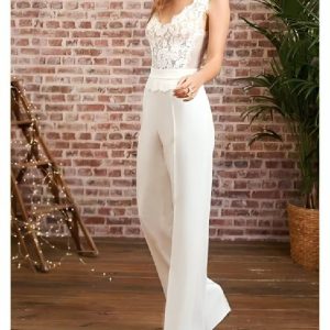 combinaison mariage élégante