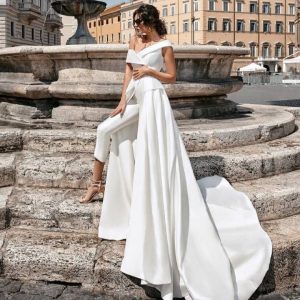 combinaison habillée élégante mariage