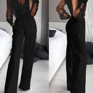 combinaison noire élégante