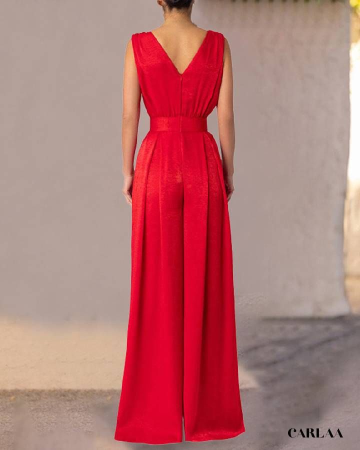 vêtement femme rouge élégant