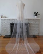 voile de mariée avec perles